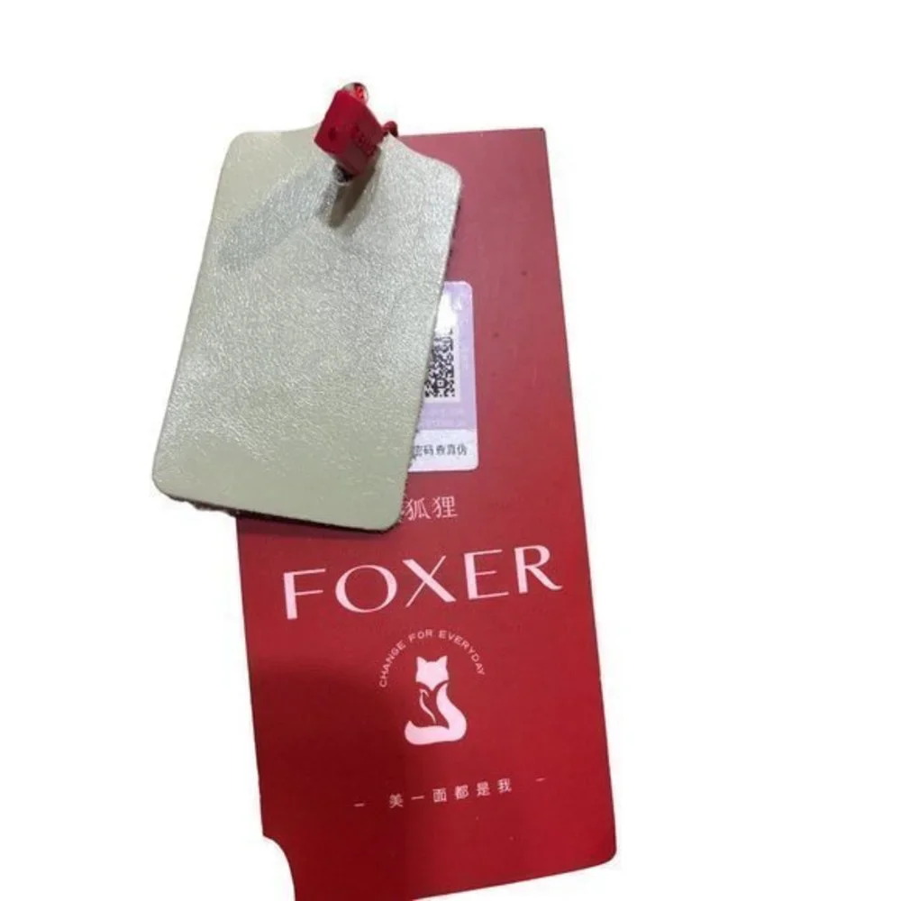 Foxer handbag shoulder Pursebag sage green‎ faux leather chain strap new medium